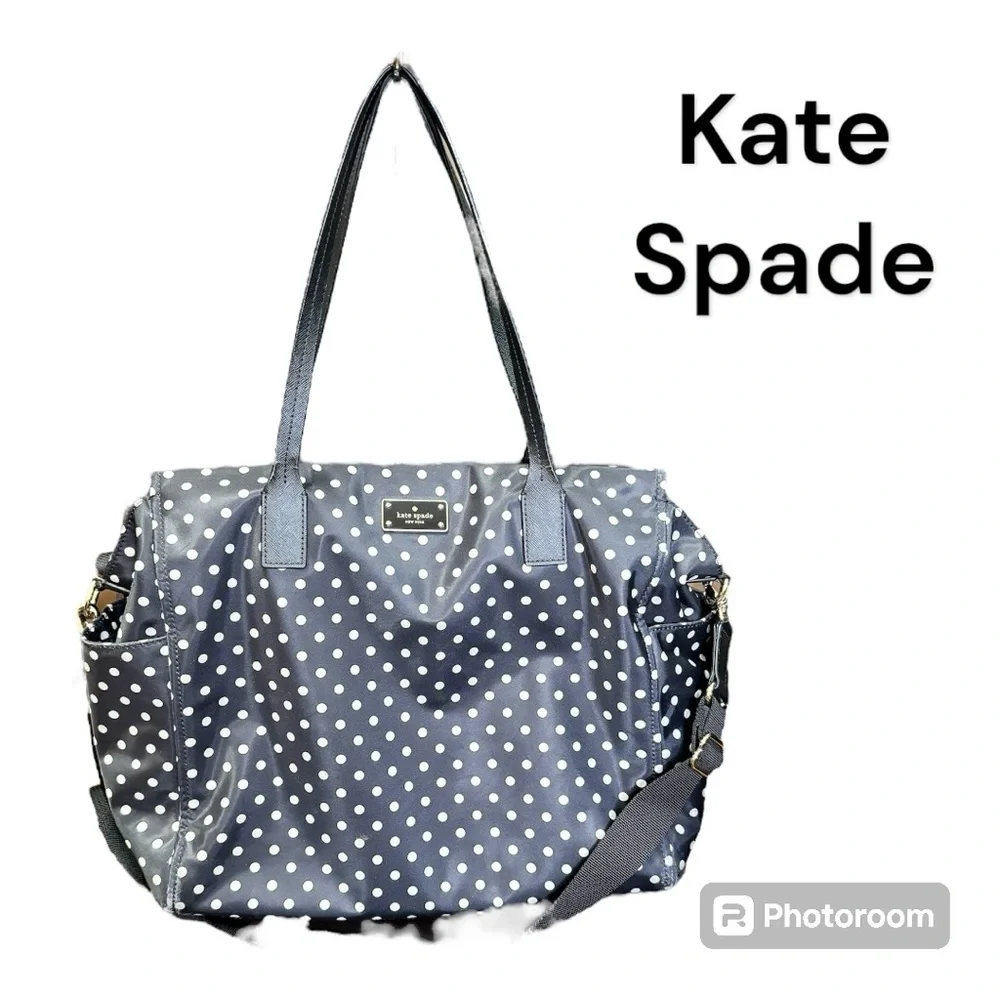 Kate Spade Taden Blake Avenue Diamond Polka Dot Baby Bag